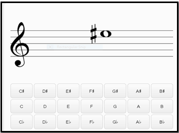 Click Music Notes HN - A learning mouse game with music notes