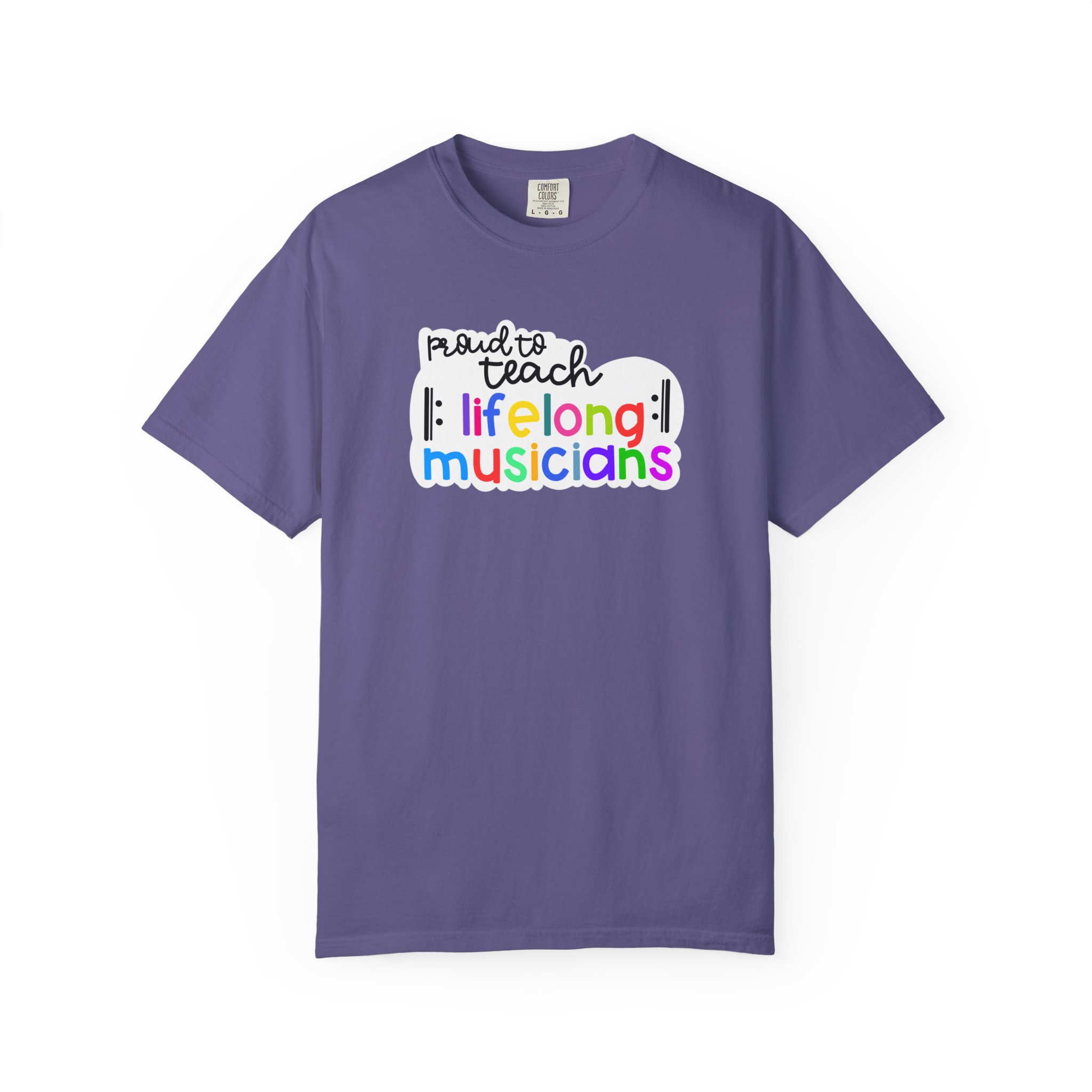 Proud to Teach Lifelong Musicians Tee - Image 3