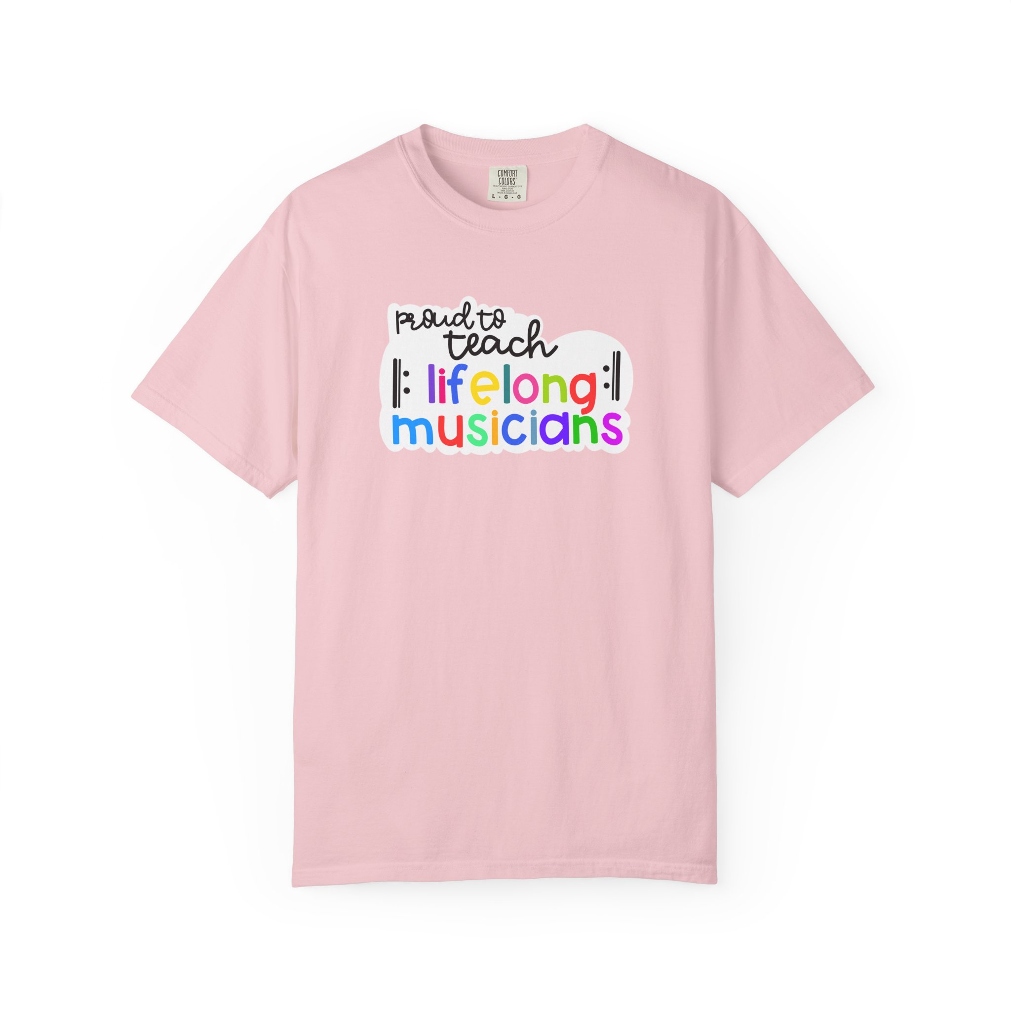 Proud to Teach Lifelong Musicians Tee - Image 4